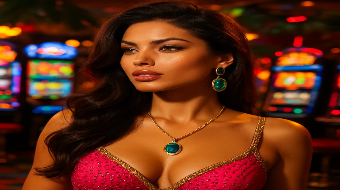 l444 game-এ মোবাইল অ্যাপ থেকে জঙ্গলের উত্তেজনাপূর্ণ থিম-ভিত্তিক অভিজ্ঞতা অন্বেষণ করুন একটি স্মার্টফোনে জঙ্গল-থিমযুক্ত এক প্রাণবন্ত গেম দেখা যাচ্ছে, সুন্দর লাল চুলের একটি চরিত্রসহ; সেটি গেমিং প্ল্যাটফরমের চিপগুলোর স্তূপের মাঝে দাঁড়িয়ে আছে এবং ল444 game মোবাইল অ্যাপে উচ্ছ্বাসময় মোবাইল-গেমিংকে প্রদর্শন করছে।